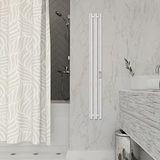 Полотенцесушитель электрический Indigo Style LSE120-13WMRt 120x13 см белый матовый